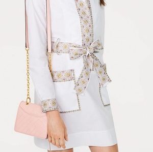 Tory Burch Alexa Mini Bag in Dark Pink Quartz